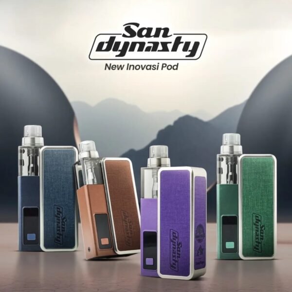 San Dynasty 小海豚 30W 小煙主機｜11色可選｜輕巧可換倉電子煙｜附空倉與配件